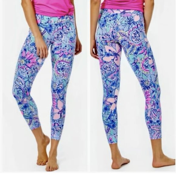 Lilly Pulitzer Luxletic Weekender High Rise Leggings in “Pop Up Got Your Back” - Picture 2 of 9